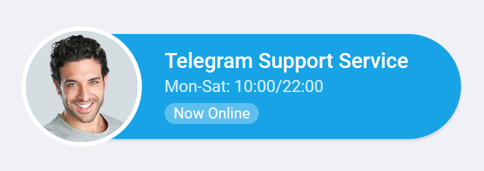 Telegram Только кнопка 7